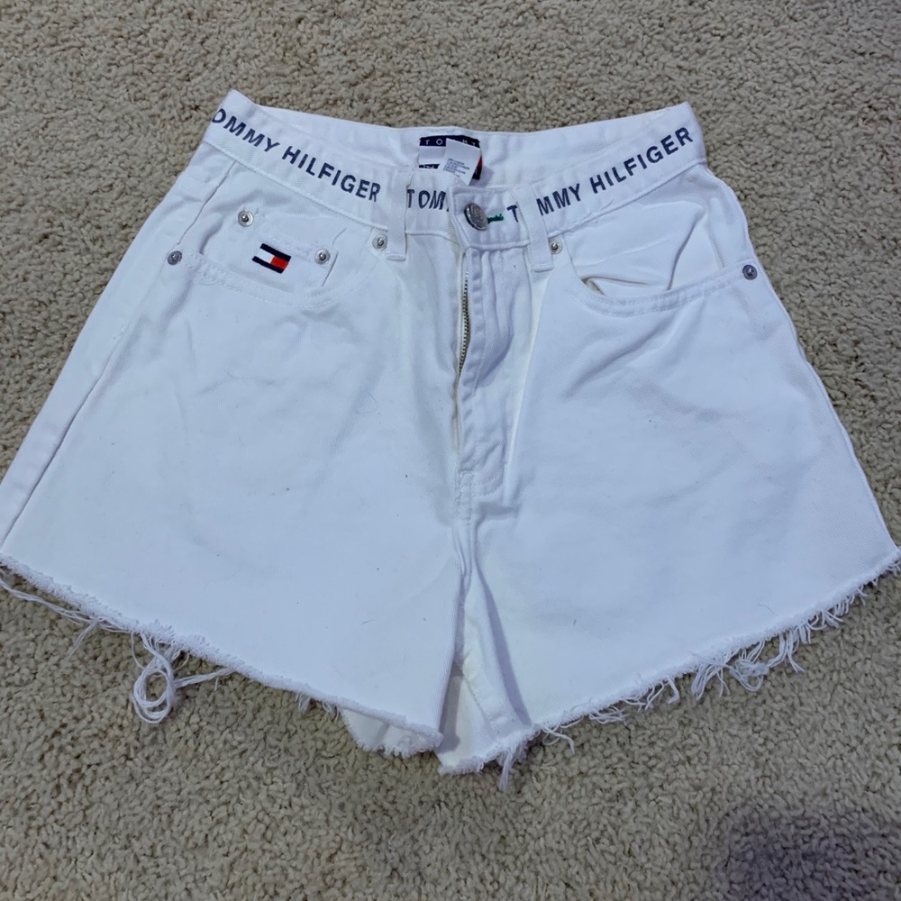 White Tommy Hilfiger Shorts
